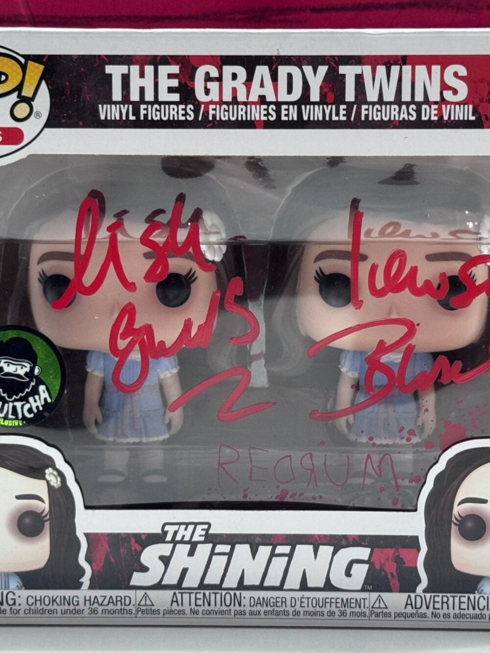FUNKO POP! The Shining – THE GRADY TWINS #2PK Signed by both RARE COA AUTHENTIC